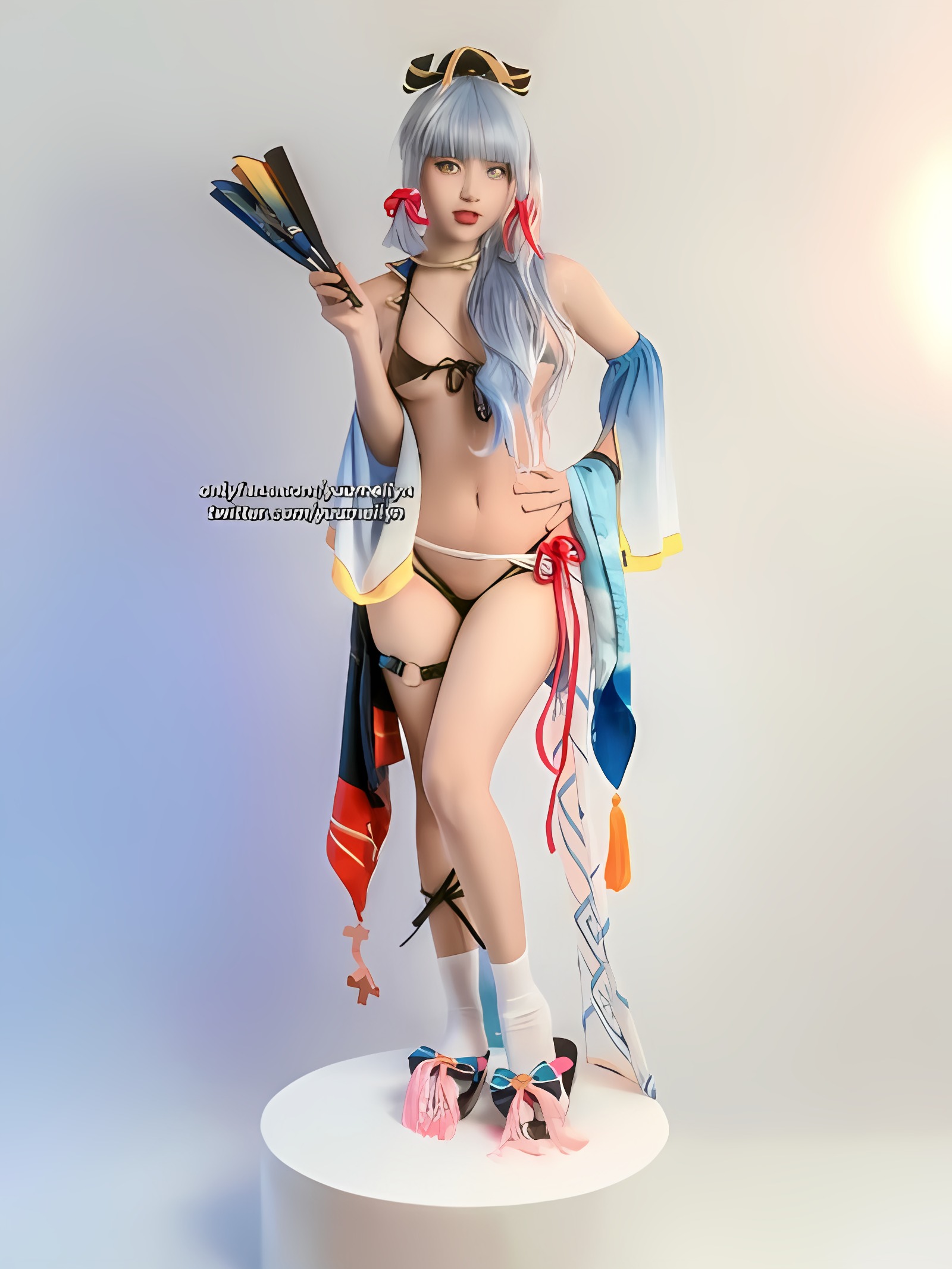 Meiilyn扮神里绫华 – 原神