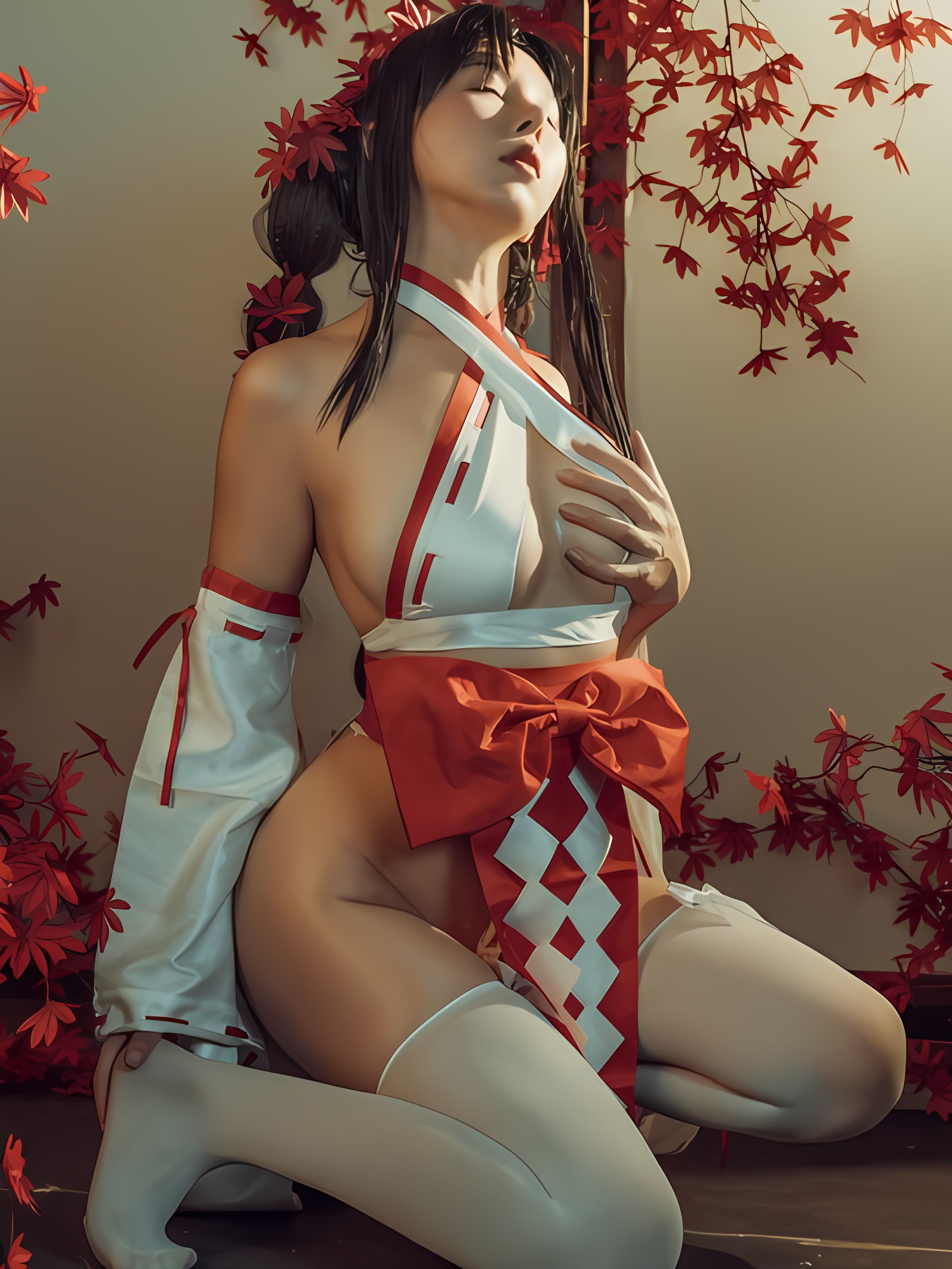 云溪溪 - 奶桃巫女