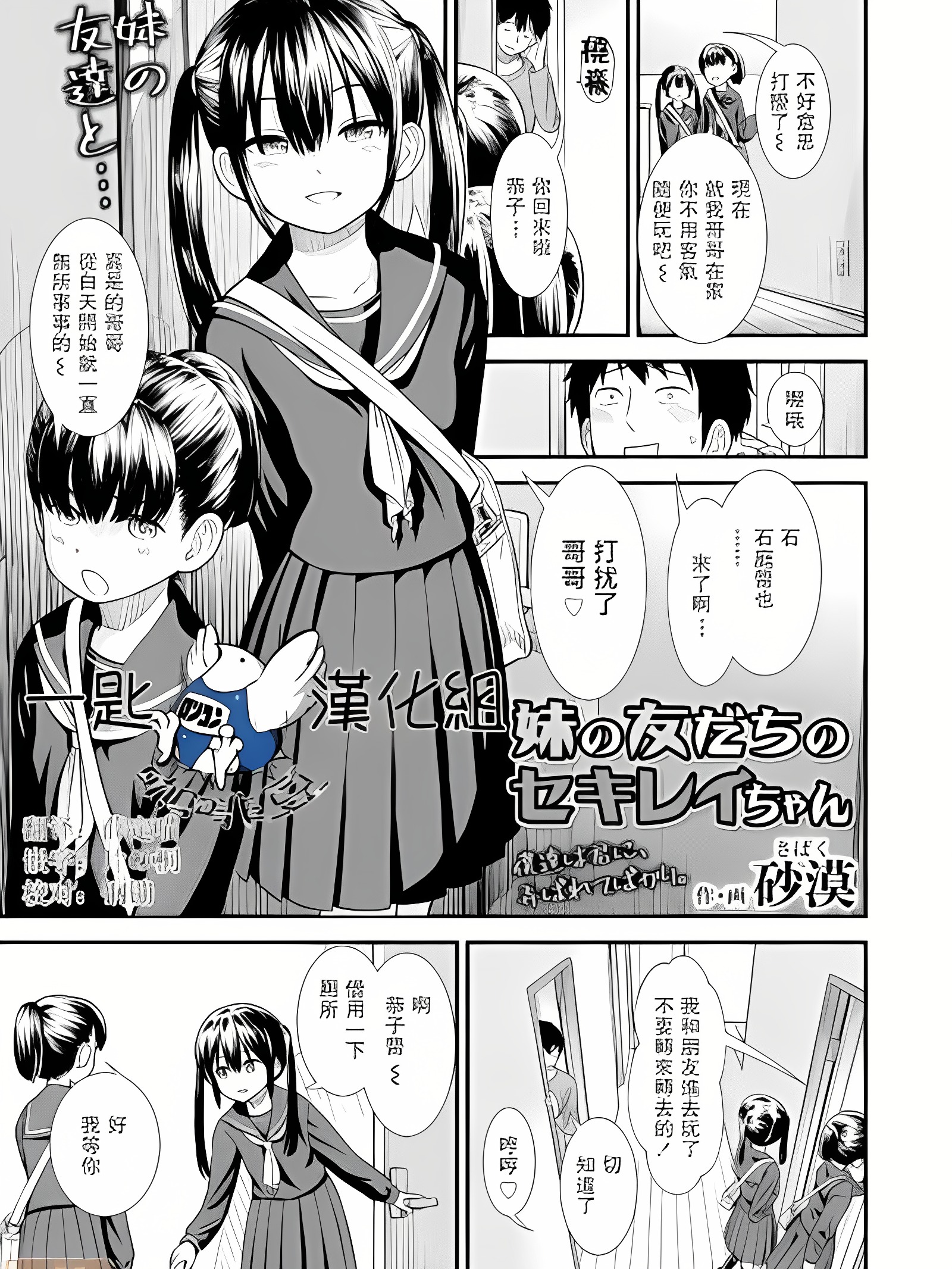 妹妹的朋友小鹡鸰